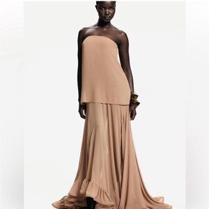 H&M Bandeau Dress 2024 Fall Collection